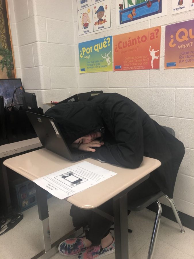 Struggling with lack of sleep is a common problem for high school students