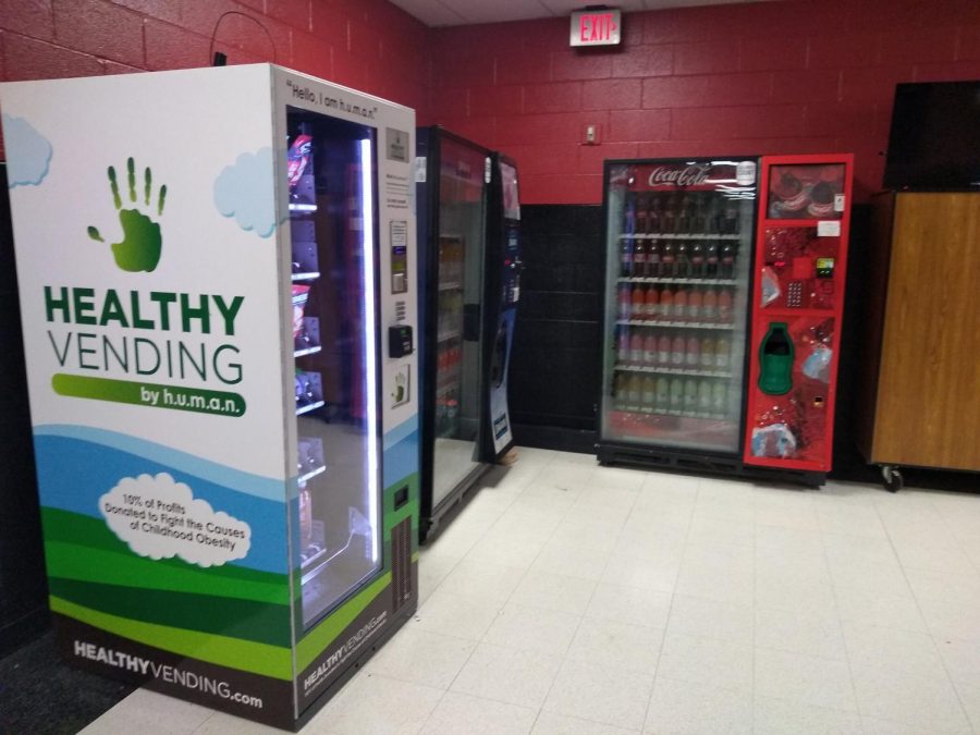No junk food here.  The vending machines now only offer healthy options. 