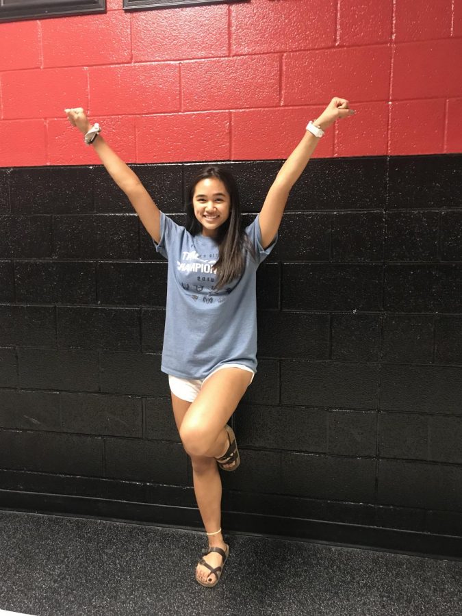 Valerie’s has been on the Varsity Cheerleading team since freshman year 