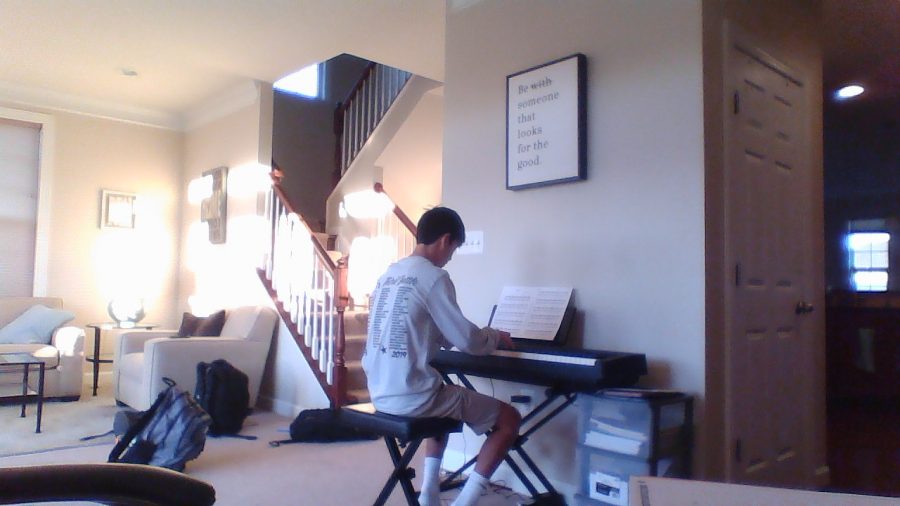 Ryan plays the piano, he’s been playing piano for two years. One of his favorite songs to play is Turkish  march.