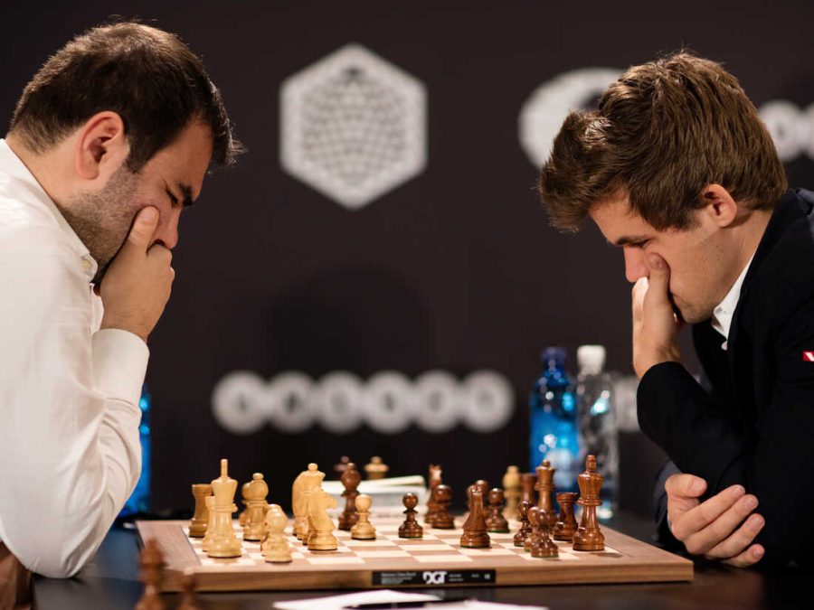 World+chess+champion%C2%A0Magnes+Carlsen+%28right%29+wont+play+his+computer+or+play+the+game+like+a+computer.+Instead%2C+he+chooses+his+strategy+based+on+what+he+knows+about+his+opponent
