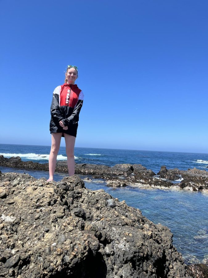 Kate enjoys traveling          (taken in Monterey Bay California) 