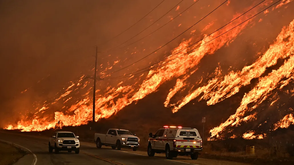 L.A. wildfires, credits to Science News